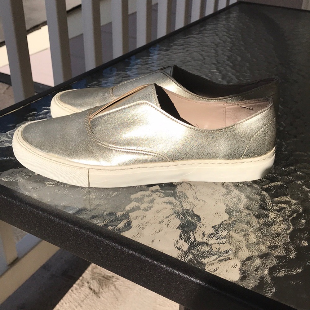 Zara Basic Collection Gold Shoes